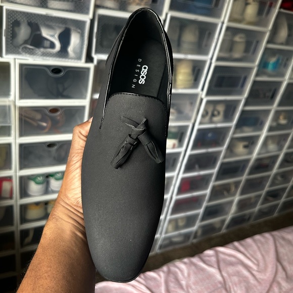 ASOS TASSEL SUADE LOAFERS SZ 7 NWT - Picture 3 of 5